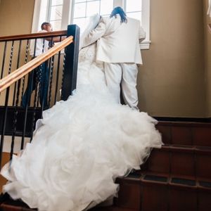 Plus size wedding dress
